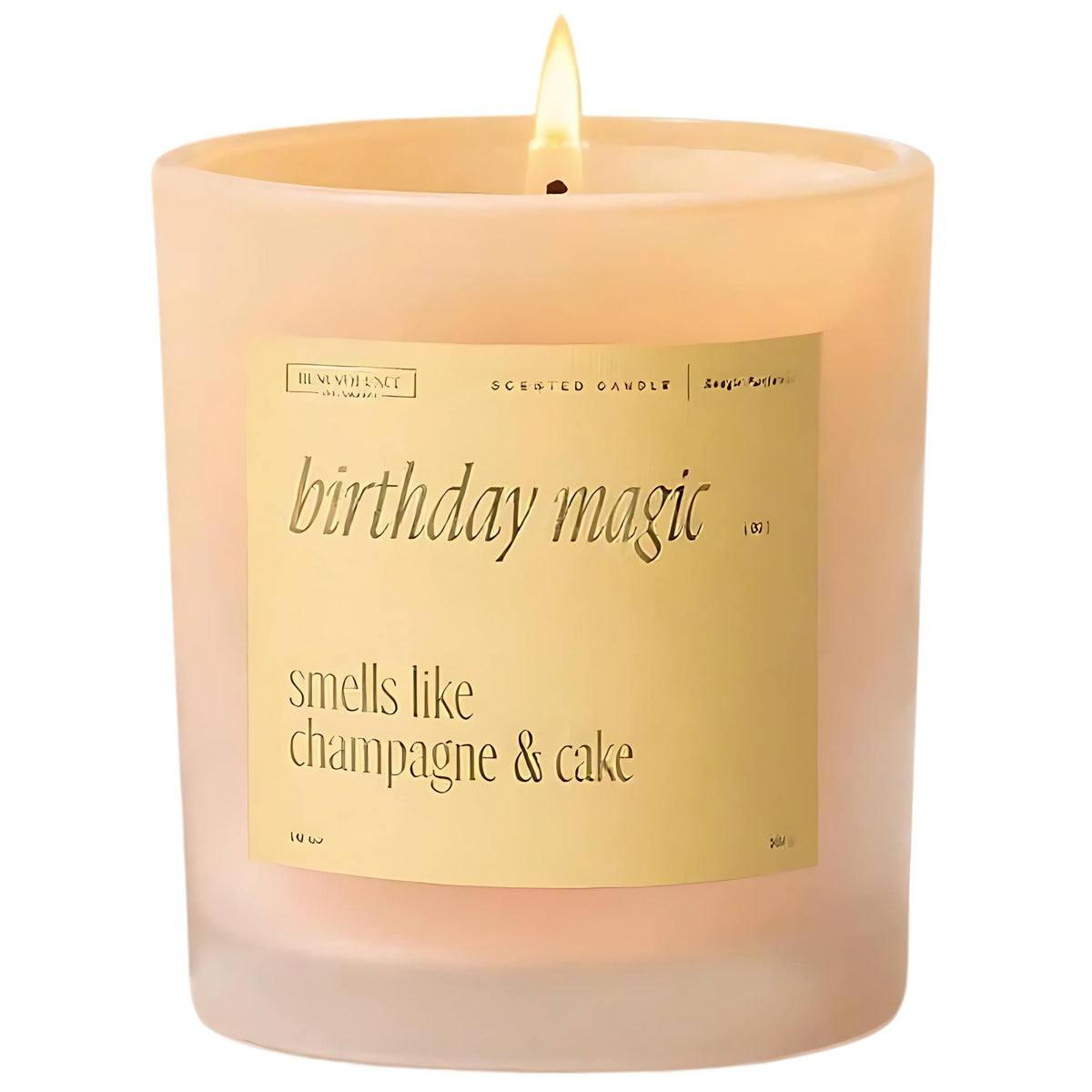 Bougie anniversaire Magie Benevolence LA prête à offrir dans un emballage cadeau élégant