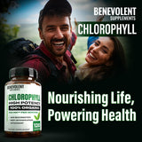Benevolent Chlorophylle fabriqué aux États-Unis selon GMP.