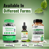 Gouttes chlorophylle Benevolent Nourishment, étiquette et logo: fiabilité et utilisation simple.