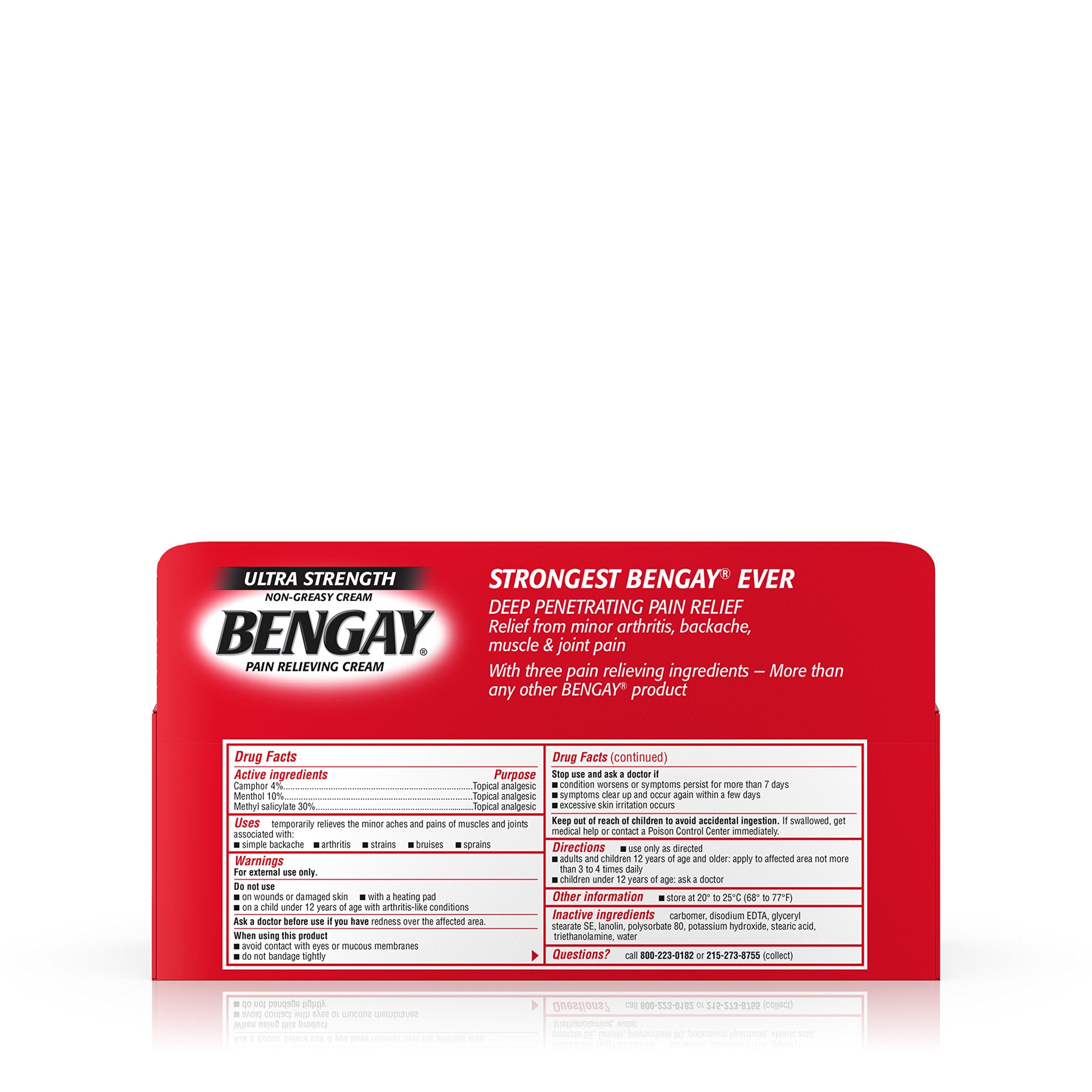 Application facile de Bengay pour un soulagement rapide des douleurs musculaires.