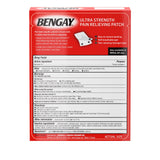 BENGAY patchs Ultra Forts Grand Format – patch appliqué sur le dos.