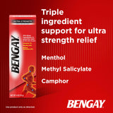 Bengay Ultra Force – application en tube portable, soin pratique en déplacement.