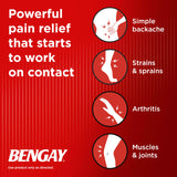 Bengay Ultra Force – douleur épaules, soulagement après effort.