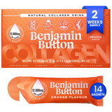 Benjamin Button bouteille collagène marin 12 000 mg, format pratique.
