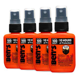 Ben's 100 DEET en pompe, répulsif efficace pour les insectes en extérieur.