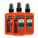 Ben's Adventure Formula, pack de trois bouteilles, protection longue durée pour l'extérieur.