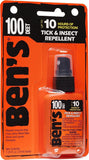 Ben's 100% DEET – bouteille compacte, facile à emporter.