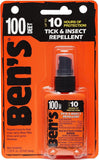 Ben's 100% DEET – sans parfum, utilisation discrète en extérieur.