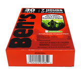 Lingettes Ben's DEET 30% pour camping et voyage, protection extérieure lors d’activités.
