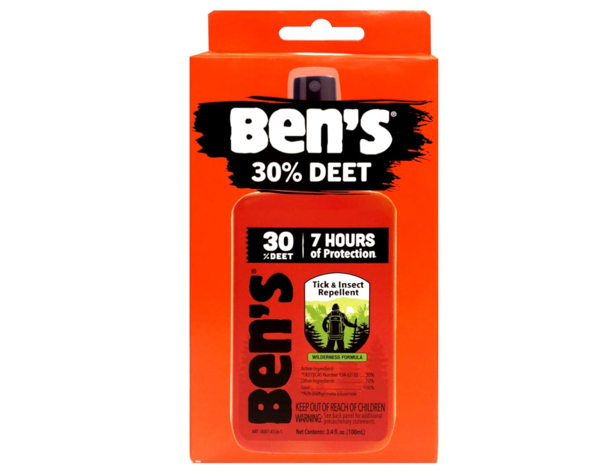 Ben's DEET 30% en bouteille-pompe prêt à l’emploi pour une application pratique