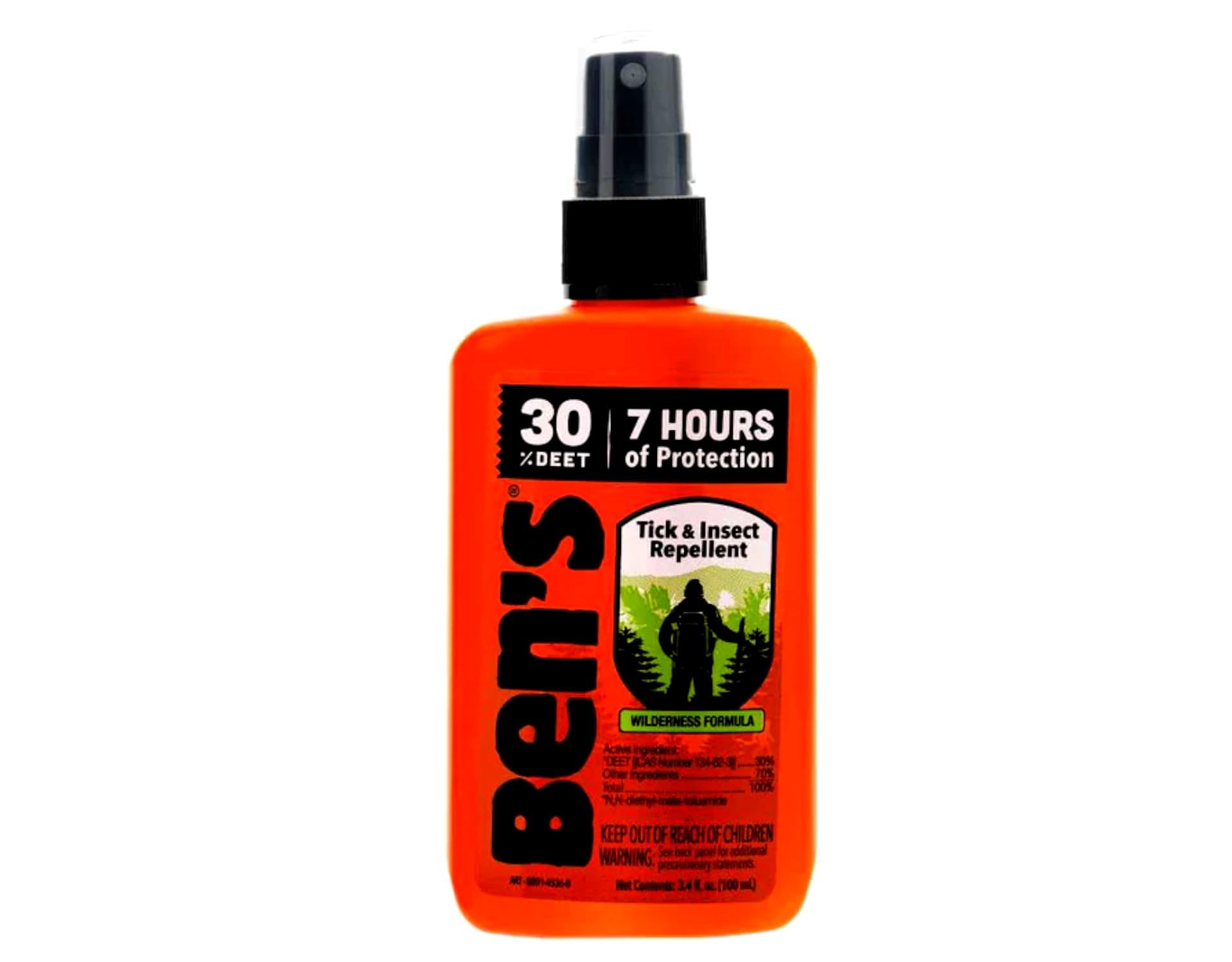 Ben's DEET 30% en action lors d’une sortie en plein air