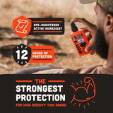 Ben's Tick Repellent, usage vetements et equipements, protège lors des aventures.