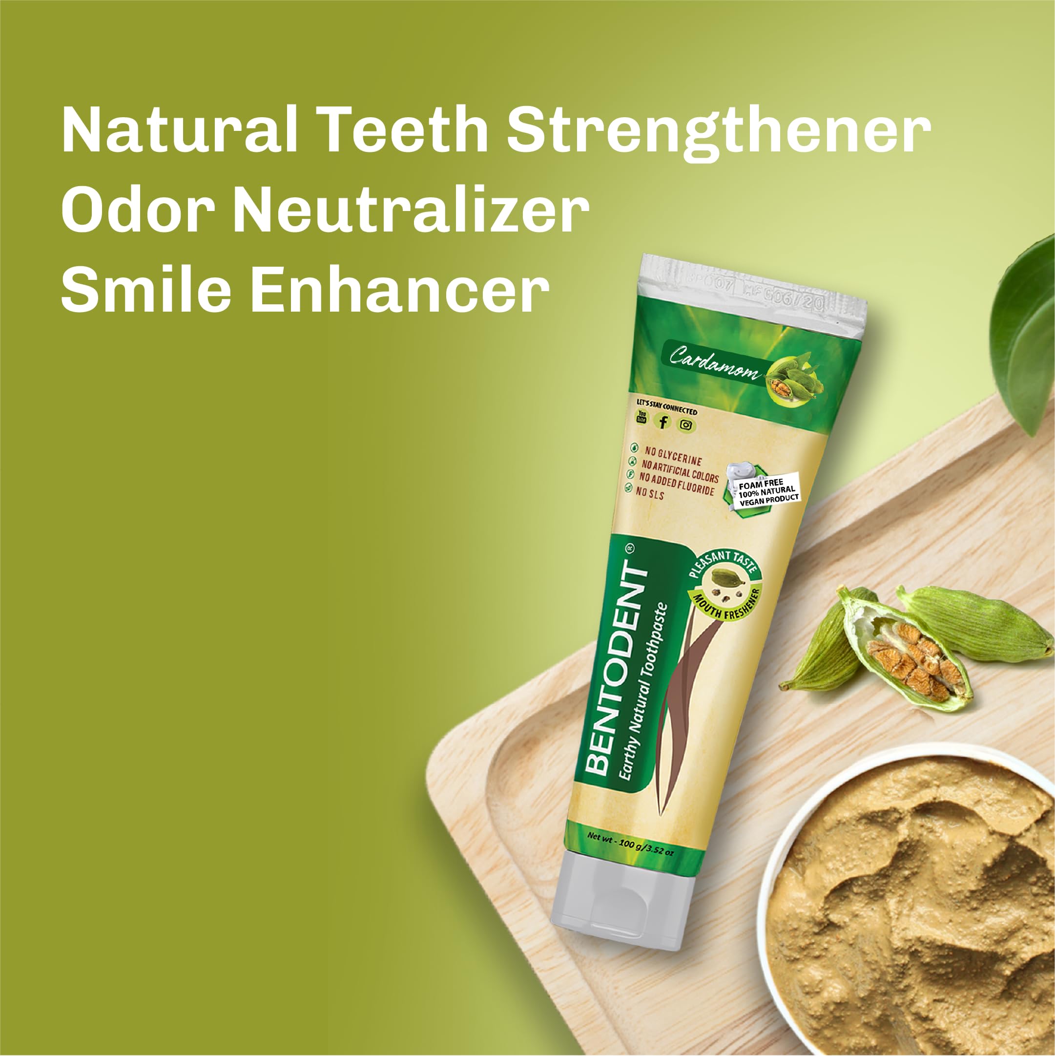 BENTODENT formule sans fluorure, alternative naturelle pour dentition délicate