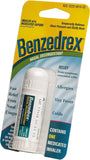 Contenu menthol-lavande de Benzedrex fournissant un soulagement ciblé