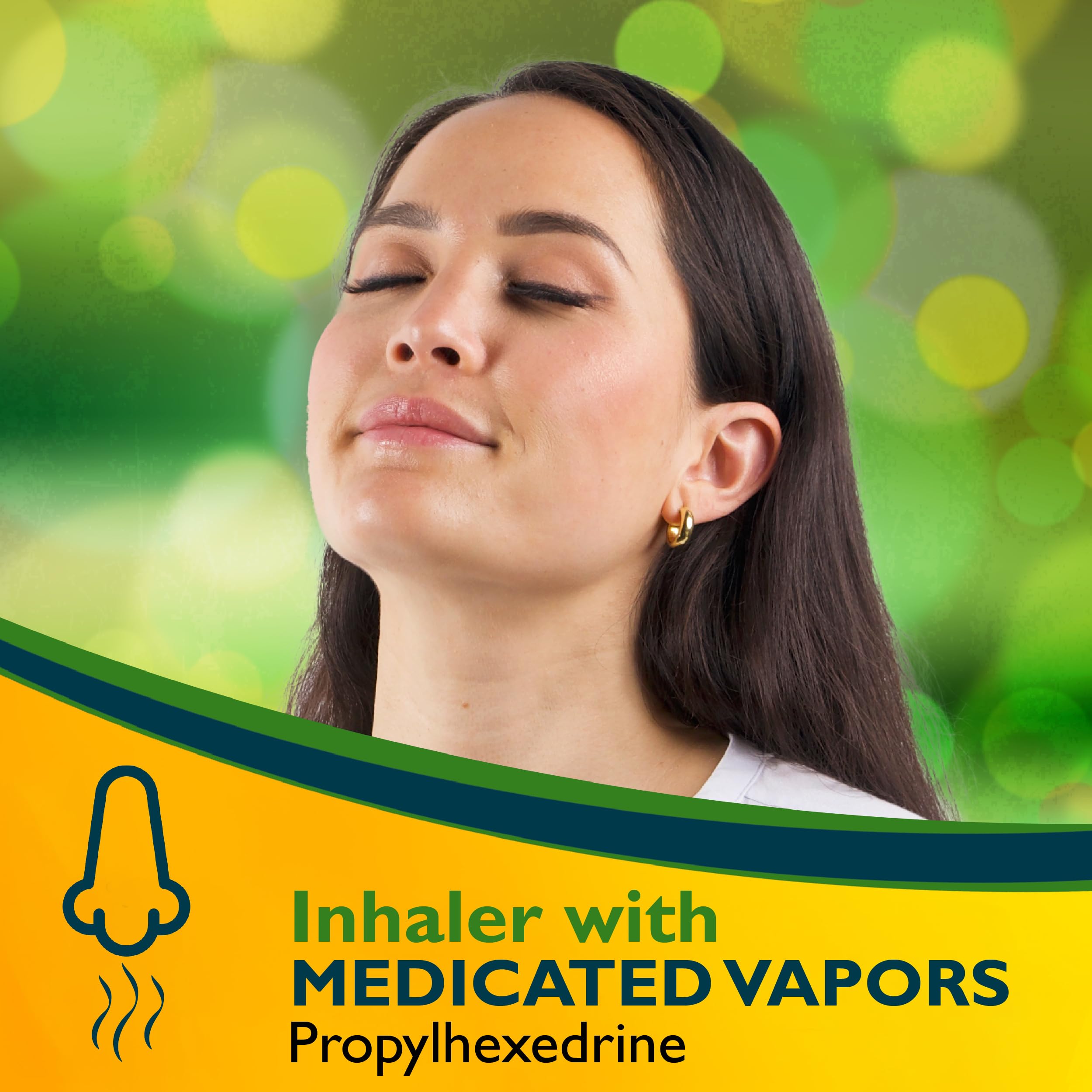 Inhalateur nasal Benzedrex offre soulagement temporaire des voies nasales.