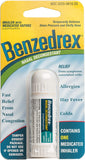 Benzedrex inhalateur-vapeur menthol-lavande prêt à l'emploi pour une respiration plus libre