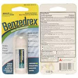 Benzedrex inhalateur-vapeur menthol-lavande pour une utilisation rapide en déplacement