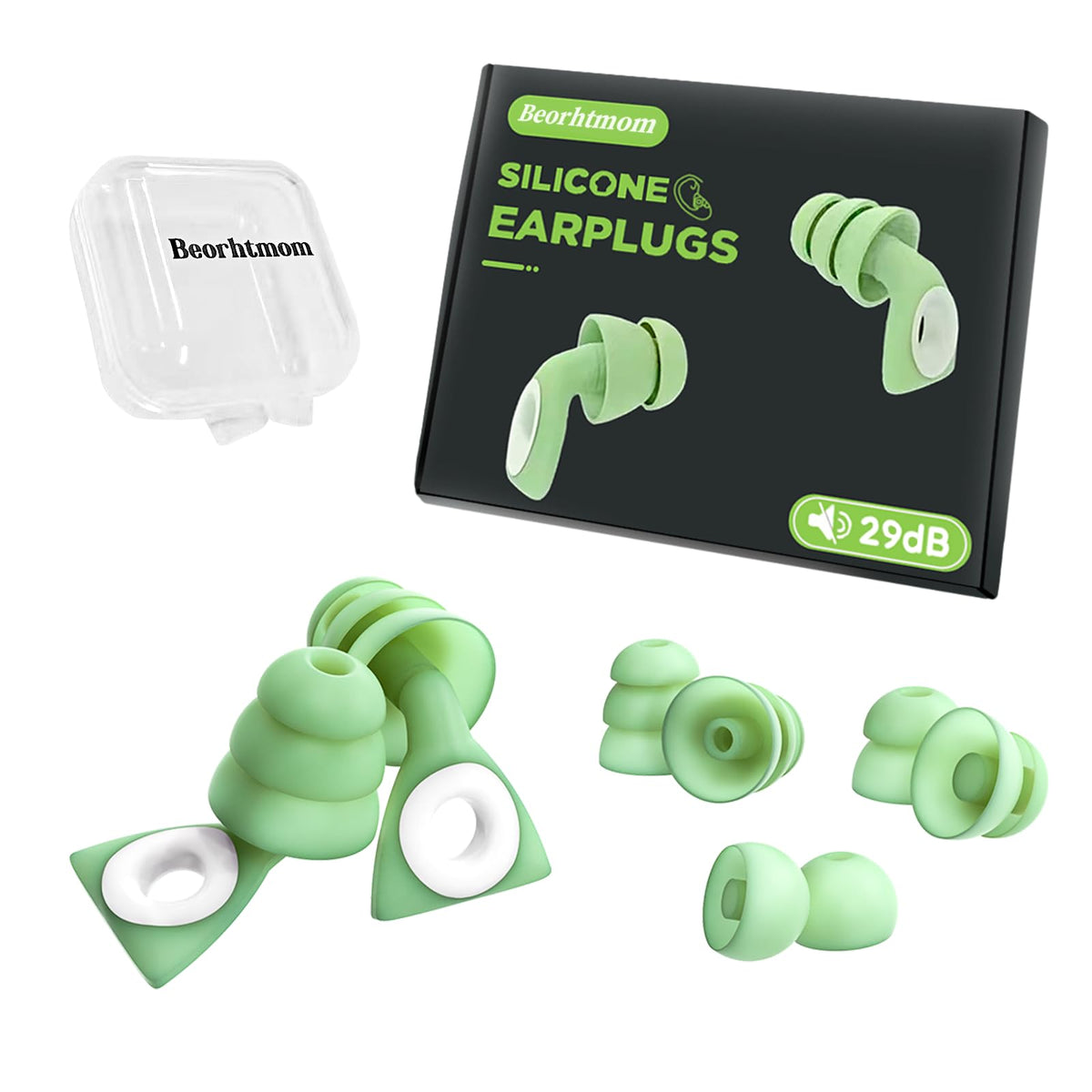 Beorhtmom bouchons-oreilles haute fidélité concert : protection auditive et clarté du son