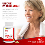 BergaMet Citrus Bergamot ProPlus – laboratoire certifié USA assurant la traçabilité.