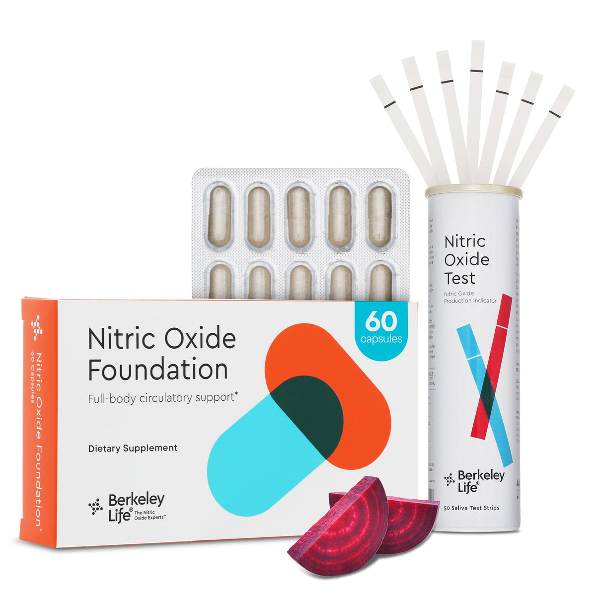 Berkeley Life booster oxyde nitrique: flacon prêt à soutenir la circulation.
