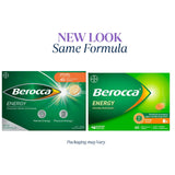 Boîte Berocca 60 comprimés orange, format pratique pour vos journées.