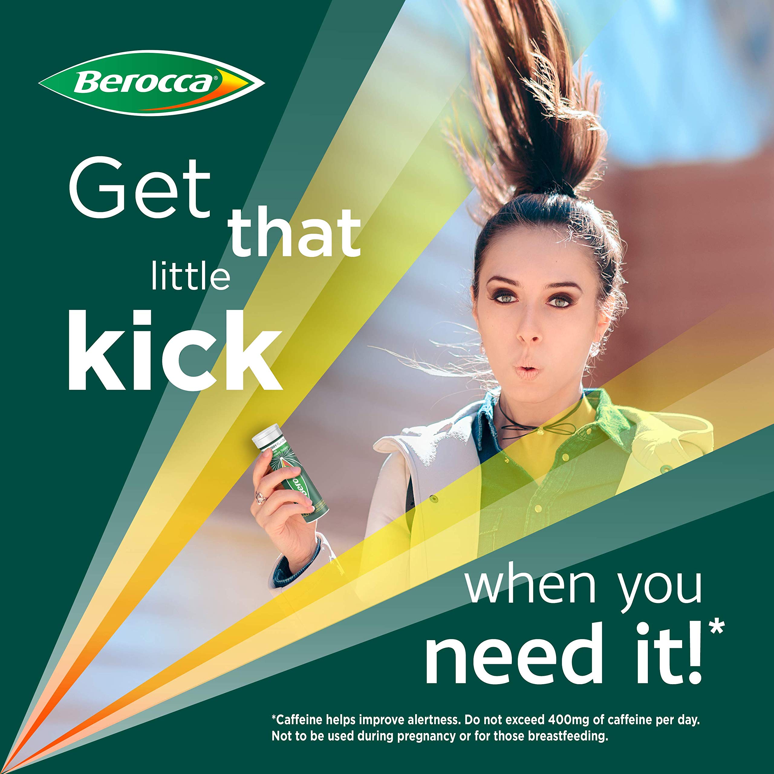 Berocca Boost tablettes – dissolution effervescente dans l'eau.