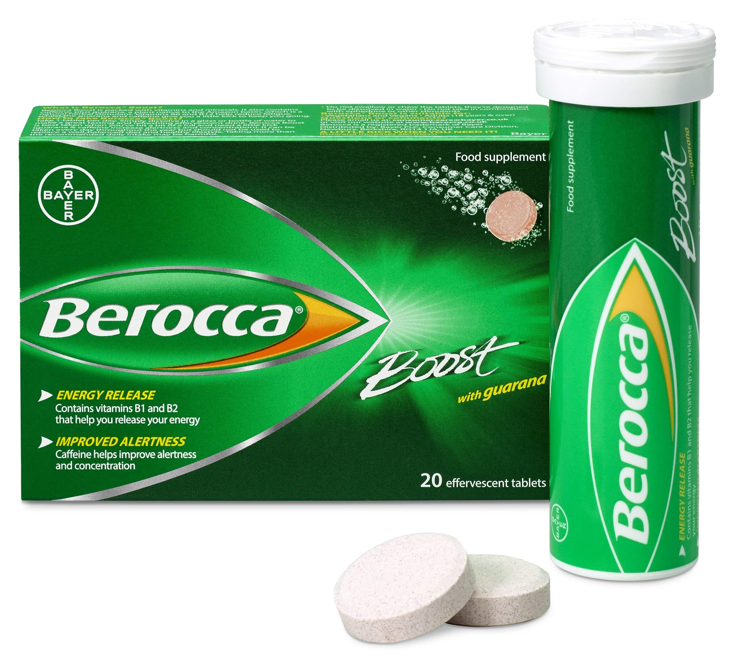 Berocca Boost étui transport – format compact et pratique.
