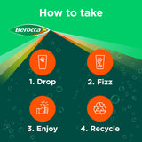 Berocca Boost tablettes orange – dissolution rapide et énergie.