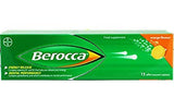 Berocca Performance, comprimés orange se dissolvant dans l’eau, énergie et concentration au quotidien