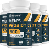Besenify Probiotiques Homme – bouteille 500 milliards, soutien digestif potentiel