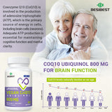 Besibest Ubiquinol 800 mg, solution douce en gélules pour routine quotidienne