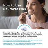 Best 365 Labs NeuroPro+ dosage 30 mg, formulation ciblée pour l’attention.