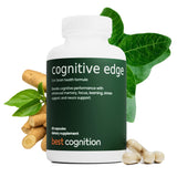 BEST COGNITION Cognitive Edge - bouteille et capsules favorisant une concentration calme sans caféine