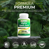 Best Naturals Acide alpha-lipoïque 200 mg – emballage sûr et informatif.
