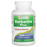 Best Naturals Berberine Plus – Bouteille de 120 capsules, soutien potentiel au métabolisme