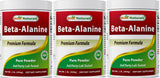 Pot Best Naturals Beta-Alanine Poudre montrant l'emballage et le dosage précis