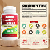 Best Naturals bouteille 180 capsules prête à l’emploi pour votre routine.