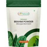 Best Naturals Brahmi poudre, emballage 227 g, facile à ajouter dans thés et smoothies.