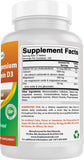 Best Naturals Calcium Magnésium Zinc D3 – soutien musculaire et endurance