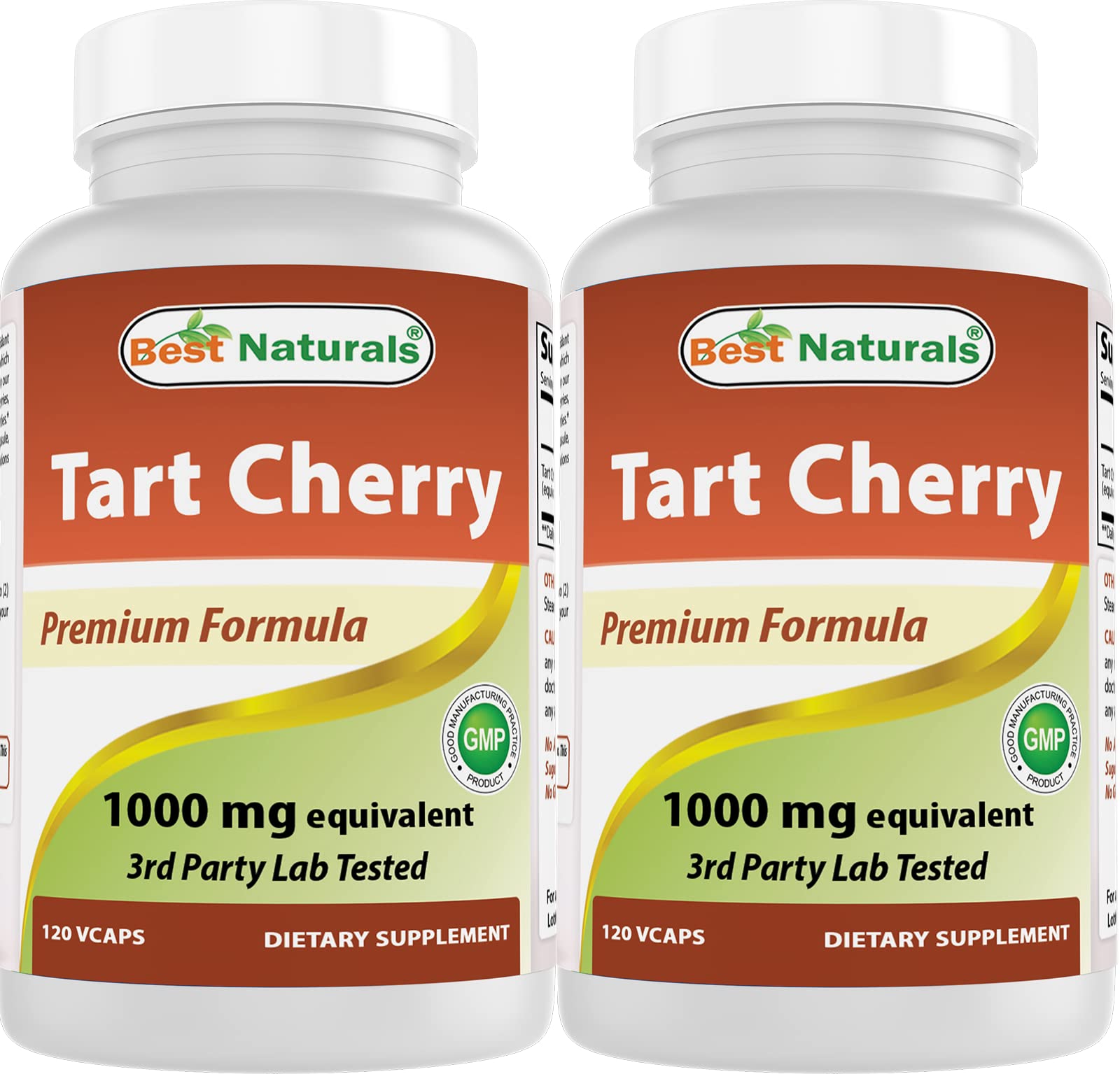 Best Naturals Extrait cerise acidulée 1000 mg – bouteille, prise facile au quotidien.