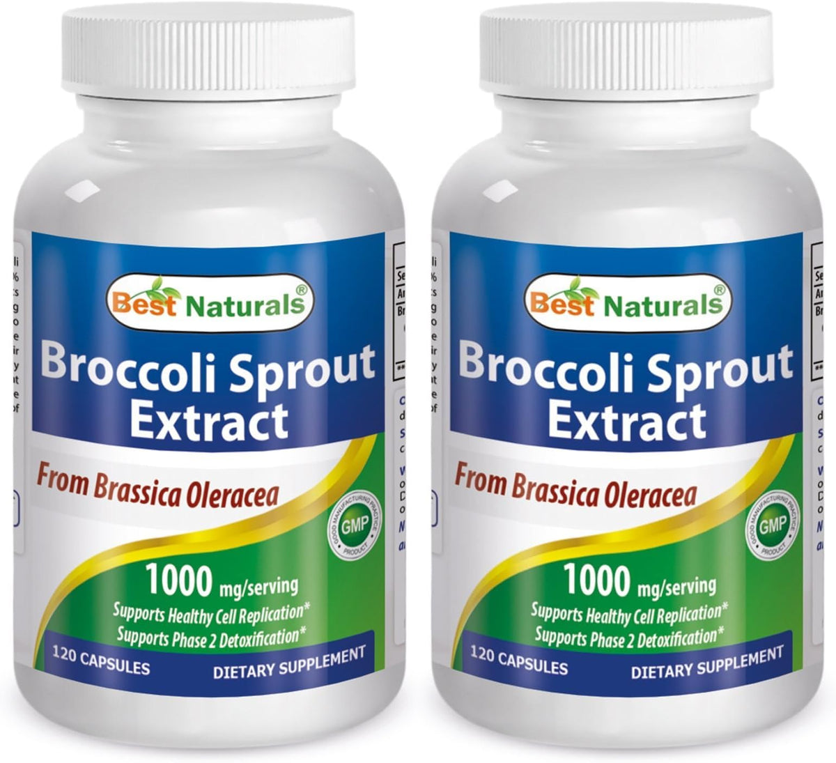 Best Naturals Extrait de germes de brocoli – bouteille en vedette, routine quotidienne.
