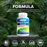 Best Naturals Extrait de germes de brocoli – dosage 1000 mg par gélule