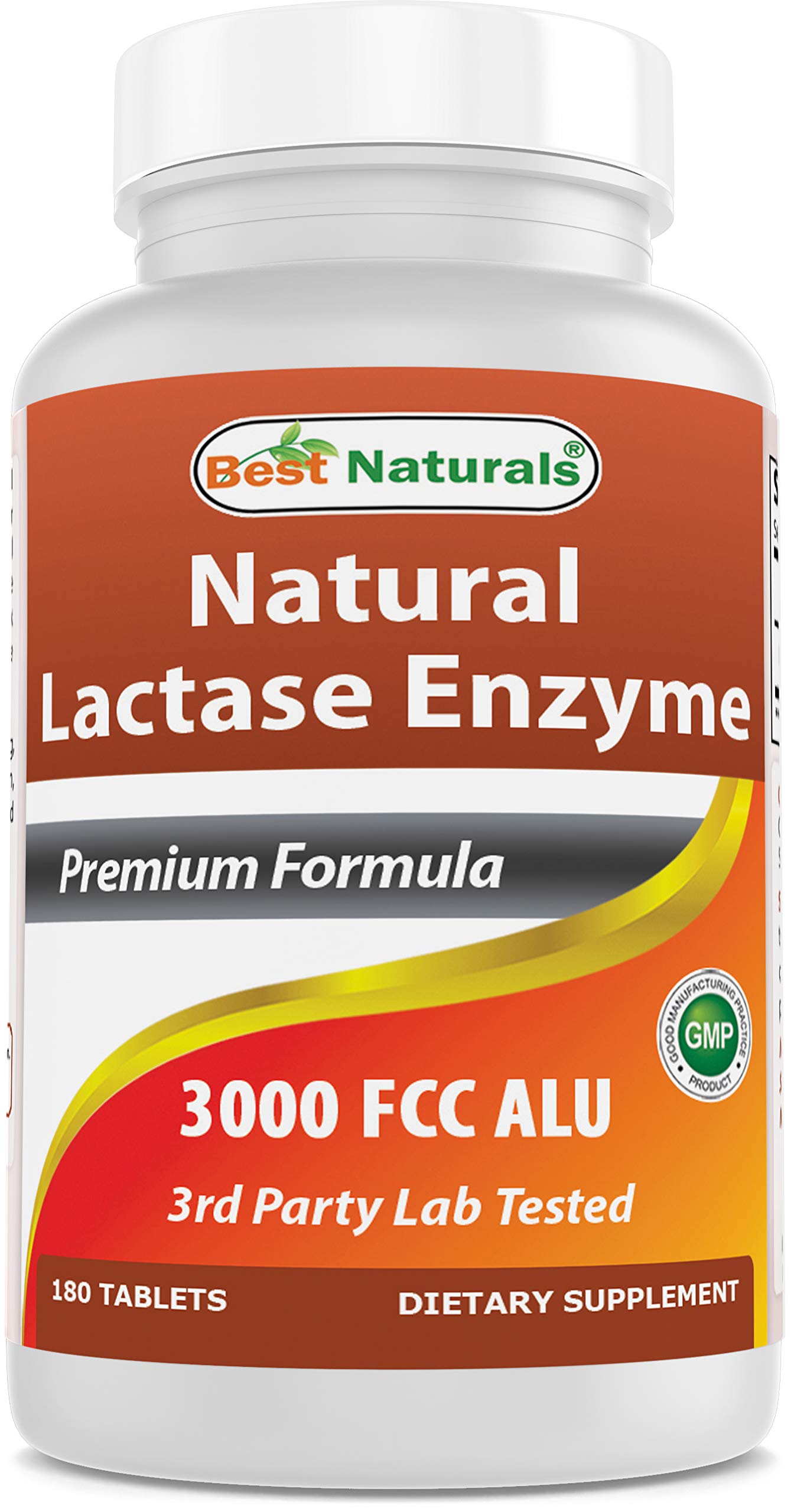 Best Naturals – Pilules pratiques à prendre après un repas riche en lactose.