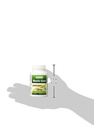 Best Naturals Gomme Mastic 500 mg fabriqué aux États-Unis