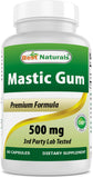 Gros plan capuchon Best Naturals Gomme Mastic 500 mg, accessoire pratique