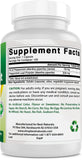 Best Naturals huile menthe poivrée - dose, 250 mg par capsule.