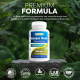 Best Naturals Konjac Glucomannan – sans gluten, adapté à divers régimes.