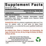 Best Naturals Lactase 3000, étiquette et emballage, transparence et fiabilité visibles.