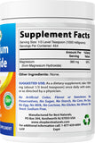 Best Naturals Magnésium Hydroxyde Poudre – sans OGM pour une option naturelle et fiable.