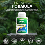 Best Naturals NAC certification: laboratoire indépendant vérifié.